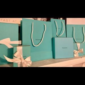 Tiffany and Co. boxes